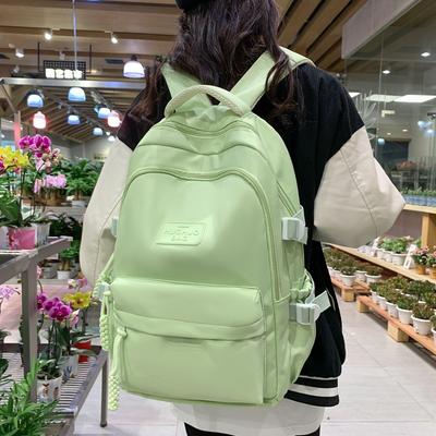 New Japanese Backpack for College Students Korean Version of Large Capacity Junior High School Students Cute Backpack for Girls Versatile School Bag