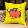 C-chainsaw Man Anime Pillow Case Pillowcase, Double-sided Printed, Sofa Cushion, Bedroom Headboard Pillow