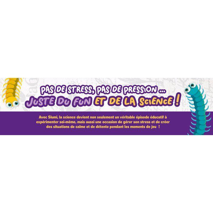 SLUMI SCIENCE Squish Ball - Kit Créatif - LISCIANIGIOCHI - Slime & Billes Colorées - Dès 7 ans