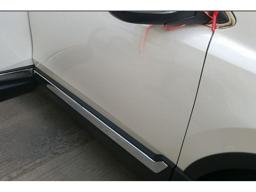 Compatible Honda 17th Gen CRV & 21st Gen CRV Exterior Trim Kit: Hood, Door, Rear Upper, Grille