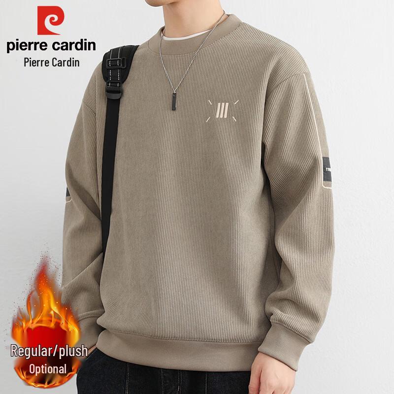 

Pierre Cardin Men s Trendy Loose Fit Crewneck Sweatshirt L