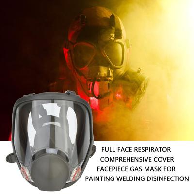 Full Face Cover Facepiece Gas Mask for Painting Welding Disinfection