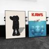 Graffiti Şiddetli Ayıcık Poster Kendinden Yapışkanlı Sanat Su Geçirmez Kağıt Sticker Kahve Evi Bar Odası Duvar Dekoru