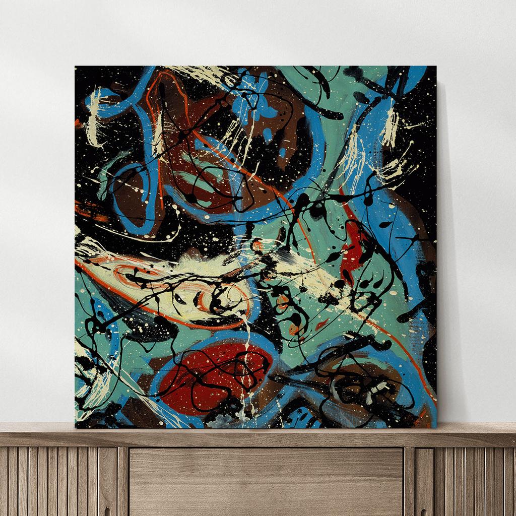 Obraz na płótnie abstrakcja Pollock