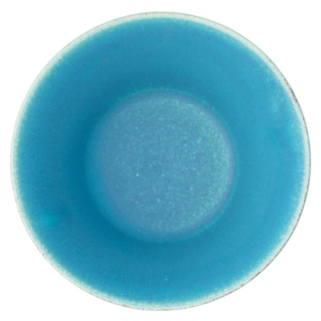 Marui Seito Shigaraki Ware Hechimon Bowl, 1400ml Capacity, Blue Glaze, MR-3-4615