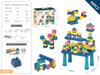DIY Building Blocks Table Toy Set Kids Educational Puzzle Bricks Desk Gift for 3-6 Years