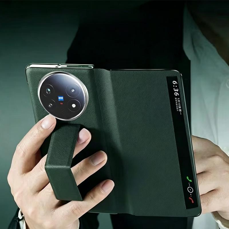 Leather Case For Vivo X Fold 6 Anti-fall Back Cover Case for VIVO X FOLD 6