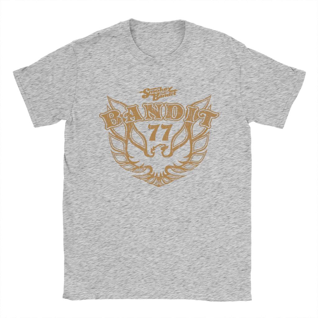 Men TShirts Bandit Eagle Smokey and the Bandit Novelty Pure Cotton Tee Shirt Short Sleeve T Shirts Crewneck Clothing Adult