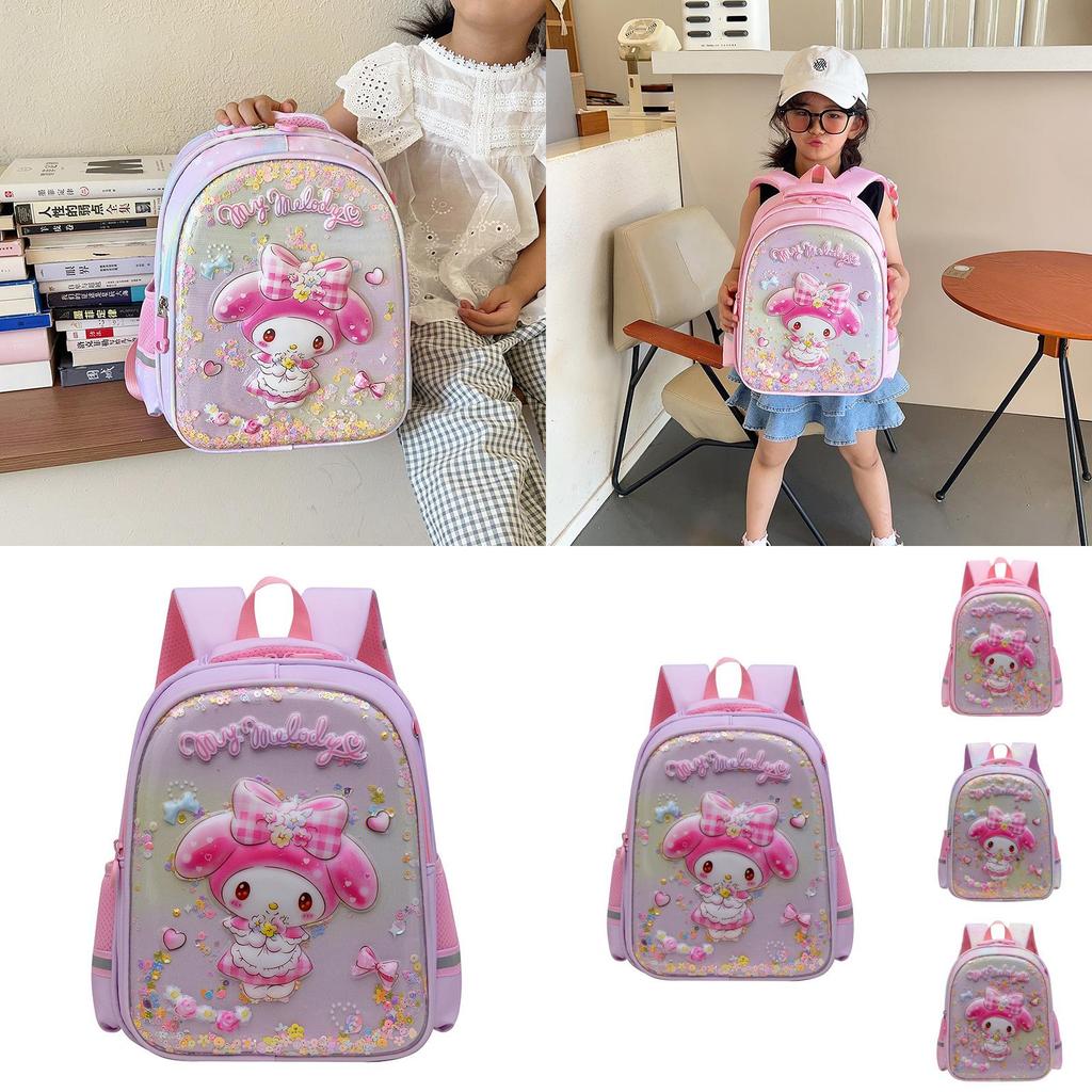 Entzückender neuer Kurumi My Melody Vorschulkinder-Rucksack Große Kapazität Wasserdichtes Design
