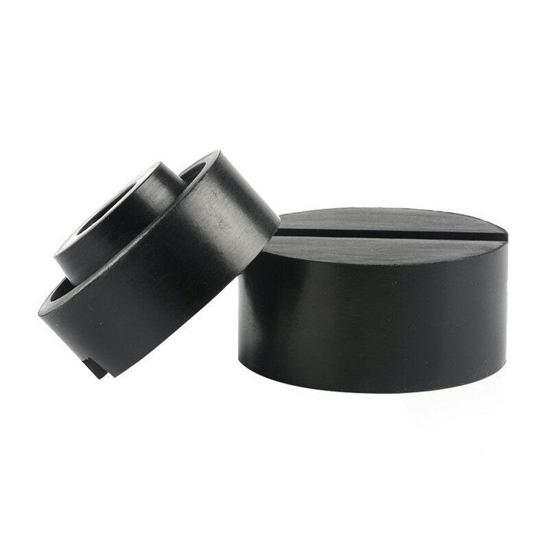2x Medium Jack Rubber Pad Non-Slip Rubber Support Lifting Plate Rubber Pad