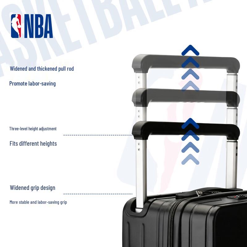 NBA Official 20-inch Carry-on Travel Luggage