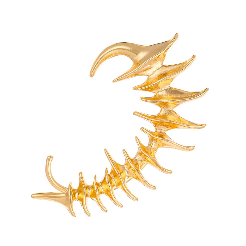 Gothic Centipede Cartilage Earring Unique Spinal Design Cartilage Earring Jewelry In Alloy for Conch Snug Piercing