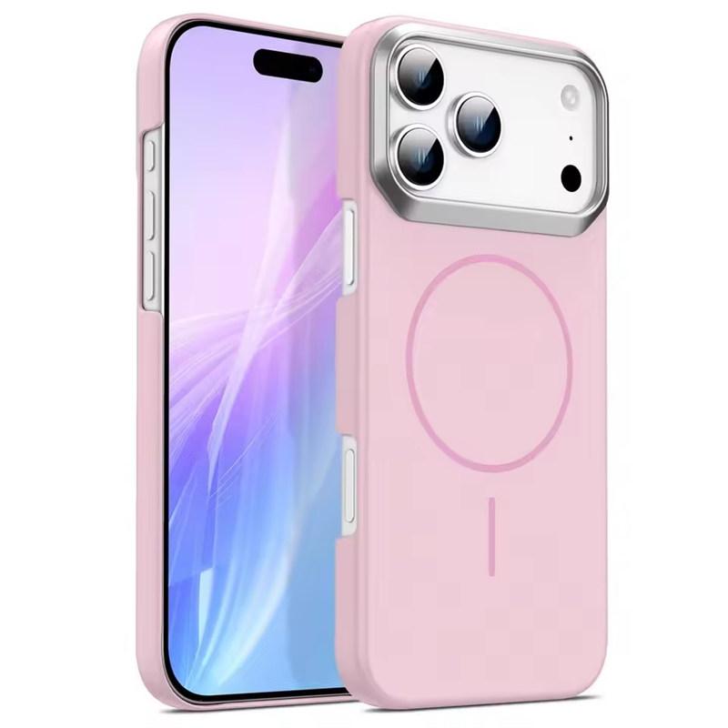 Luxury Razor Lens Matte Magnetic Case For iPhone 17 Air 16 15 14 Plus 13 12 11 Pro Max 16e Shockproof Armor Phone Cover