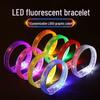 Brățară LED strălucitoare pentru concerte, petreceri și festivaluri de muzică