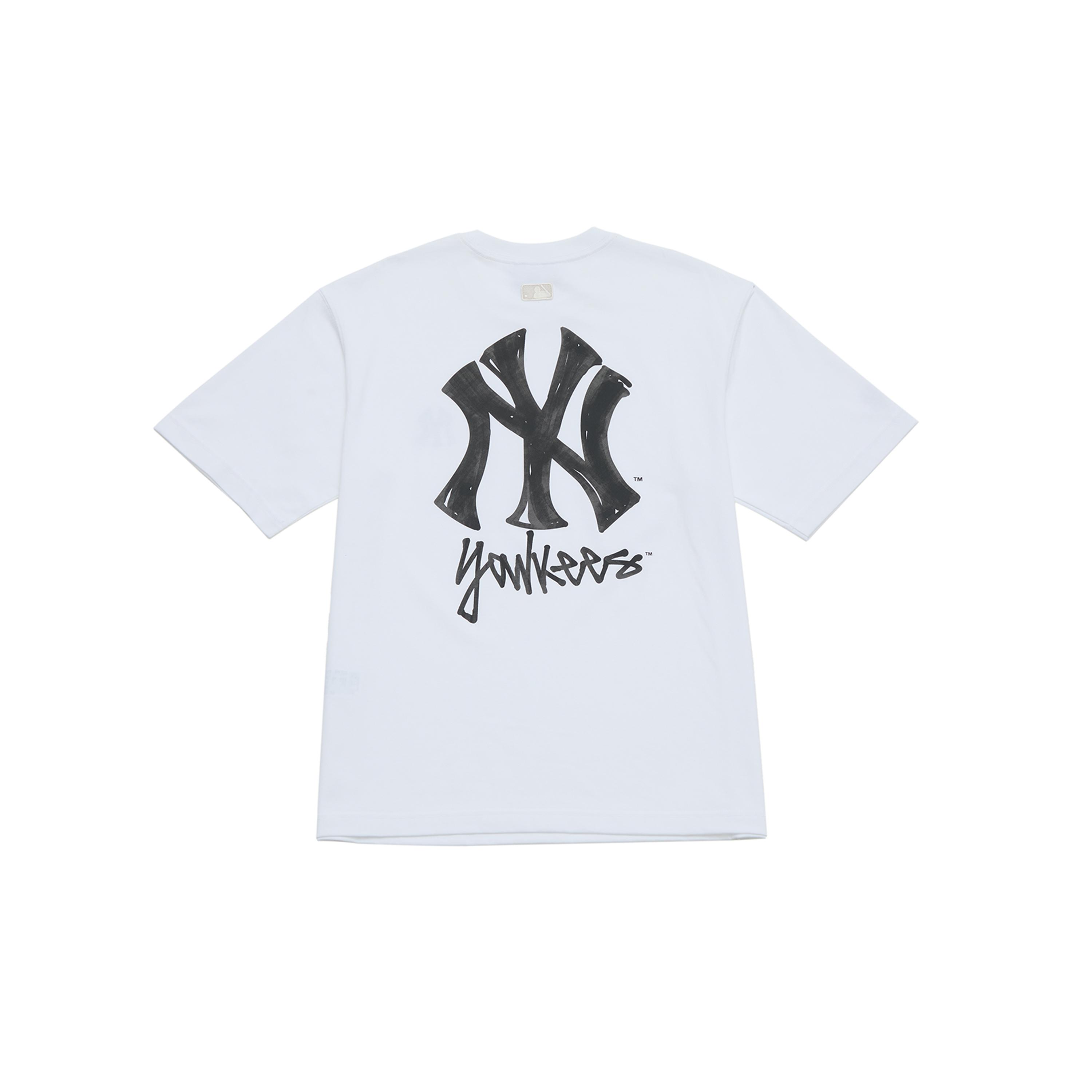 MLB New York Yankees Basic Collection SS26 T Shirt Unisex 3ATSB0463-50WHS XXL