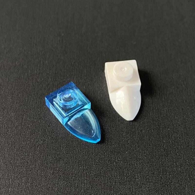 Kompatybilny Klocek 49668 Technologia Małe Klocki Akcesoria Części 1 × 1 Punkt Z Kłami Palcami