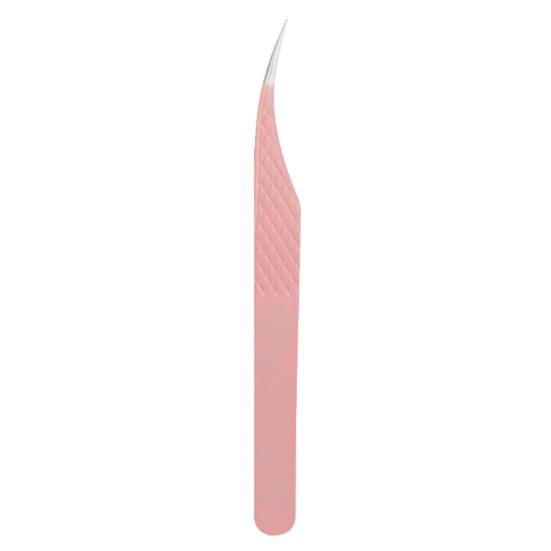 Lash Extension Tweezers for False Eyelashes Stainless Steel Lash Tweezers for Precise Eyelash Placement And Removal Rust-Proof Makeup Tool for