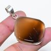 Natural Montana Agate Gemstone 925 Sterling Silver Jewelry Pendant 1.97" AP-15892