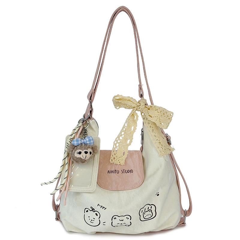 Fashion new large-capacity bag women's versatile niche design shoulder bag casual fresh girl tote bag