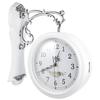 Stk Doppelseitige Drehende Wanduhr Retro Hängend Heimdekoration Büro Schlafzimmer Wohnzimmer Uhr Glas Kunststoff Vintage Uhren