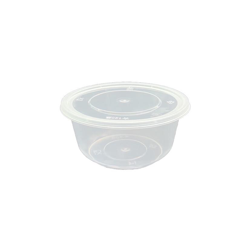 700ml Einweg-Rundschale aus Kunststoff