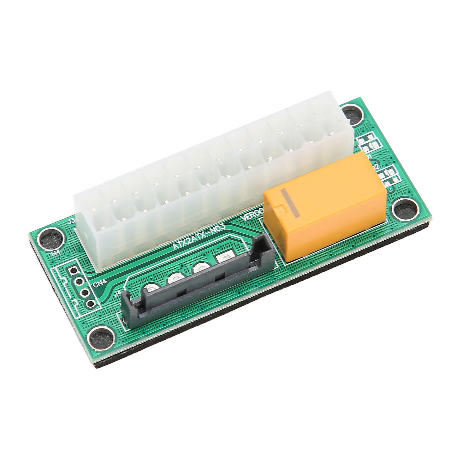 

Dual Power Supply Sync Starter ATX24pin Safe Stable Transmission Plug and Play Power Supply Sync