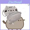 Lovely Plush Makeup Pouch For Girls Cat Shaped Storage Bag For Small Items