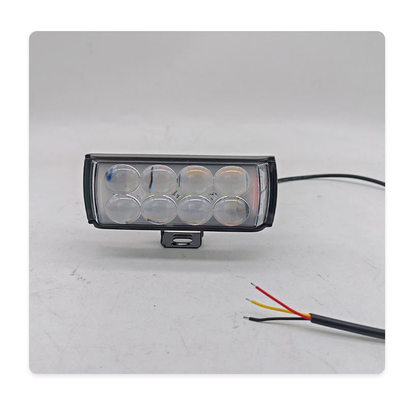 Motorcycle LED Spotlight Hi/Low Beam Work Fog Lamps for Off-Road Car Trucks SUV ATV 4X4 12V 24V Lens Headlight Driving Lights