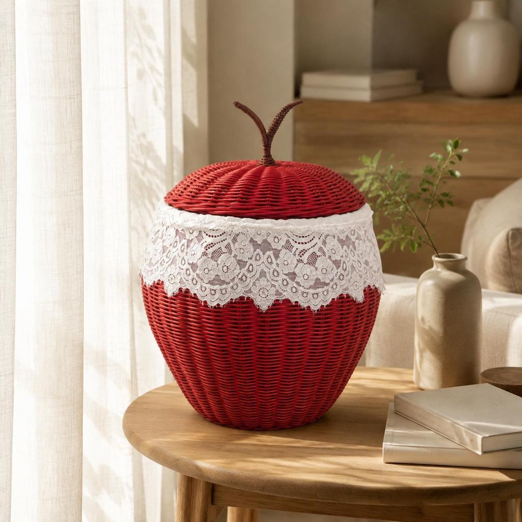 Fruit-Shaped Storage Basket Farmhouse for Bathroom