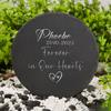 Personalized Pet Memorial Gift Custom Pet Memorial Garden Stone Slate Engraved Garden Slate with Dog Name Dog Loss Gifts