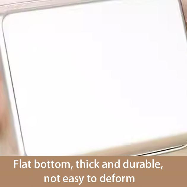 Stainless Steel Crisper Food Grade Refrigerator Organiser Freezer with Lid Seal Box Food Dumpling Container