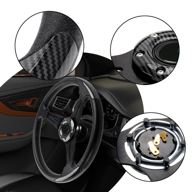 Prémiový PU materiál Volant 14 palců 345 mm Kompatibilita Lehký design