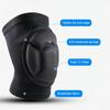 2 PCS Unisex Sports Knee Pads Thickened Sponge Warm Non Slip Knee Brace for Volleyball Soccer Yoga Dancing Training