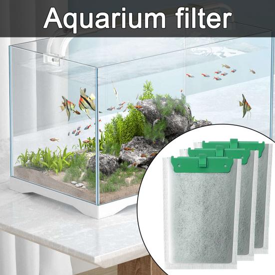 6Pcs Filter Cartridge Effective Aquarium Filter Cartridge Set Aquatic Plant Health Filter for ReptoFilter Medium Filter