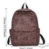 Nylon Schüler Schultasche Tagesrucksack Rucksack mit großem Fassungsvermögen Laptoptasche Rucksack mit Leopardenmuster Reisen