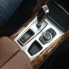 Chrome Car Styling Interior Button Panel Decoration Cover Trim Sticker Frame For BMW X5 X6 E70 E71 2008-2013 Auto Accessories