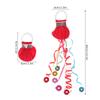 15pcs Hand Throw Streamers No Mess Confetti Paper Hand Throw Ribbon For Christmas Party Decorations Graduation Wedding Birthday