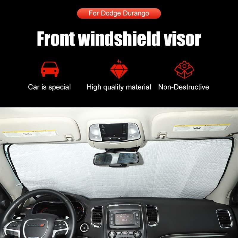 Car Windshield Sunshade Window Shade Foldable Sun Visor Cover Fit for Dodge Durango 2011 Up Car Interior Accessories