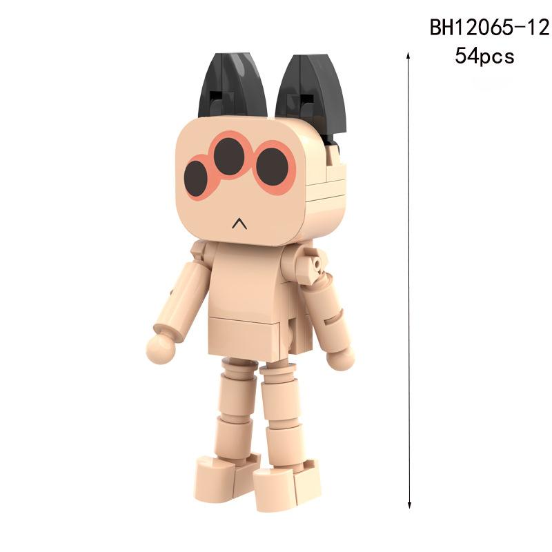Anime Animal Hospital Building Block Horror Game Animal Hospital Anomaly Building Block Bricks Toy Fans Collect Gifts