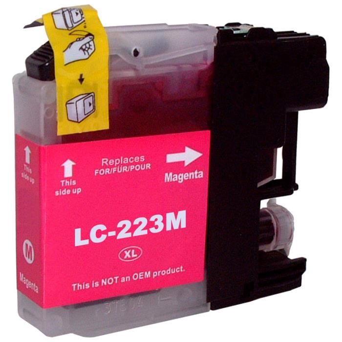 Cartouche Compatible BROTHER LC-223 Magenta Nopan-ink