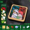 Mosaic Coaster DIY Kit: Creative Handmade Collage Art Set