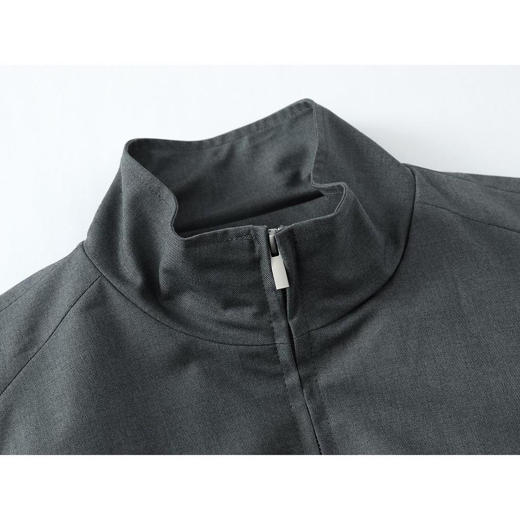 FORN3 Men's Trendy Autumn Stand-Up Collar Jacket - Cool, Loose, Versatile N2162