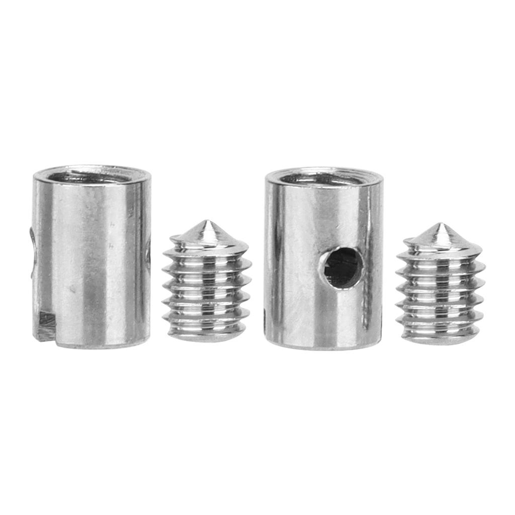 Throttle Cable Kit Throttle Cable Clamps Metal Silver for Maintenance Worker for Motorcycles