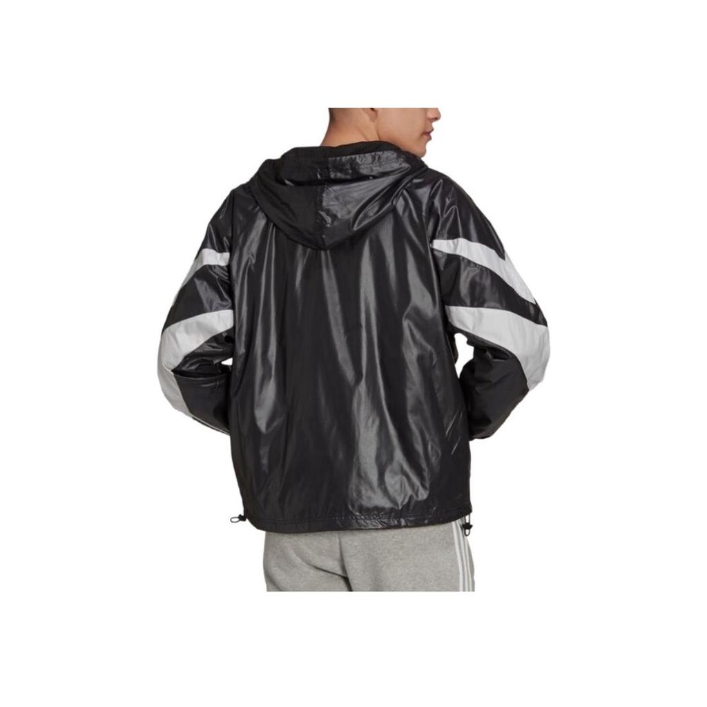 Adidas Originals Sprt Shark Color Block Sportliche Gepolsterte Jacke Herren Jacke Schwarz H06721