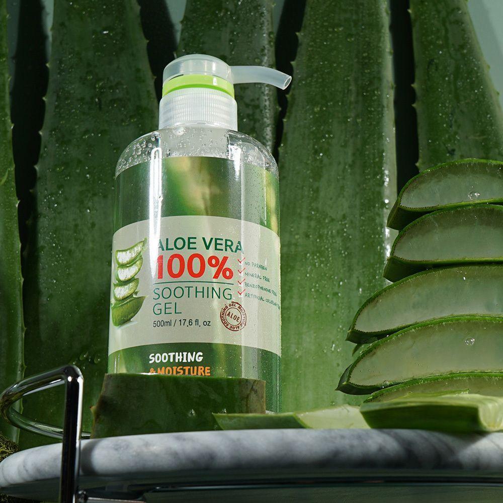 

Aloe TTQTUNDJ Clear Skin Comfortable Fast Absorbing Soothing Gel 500ml