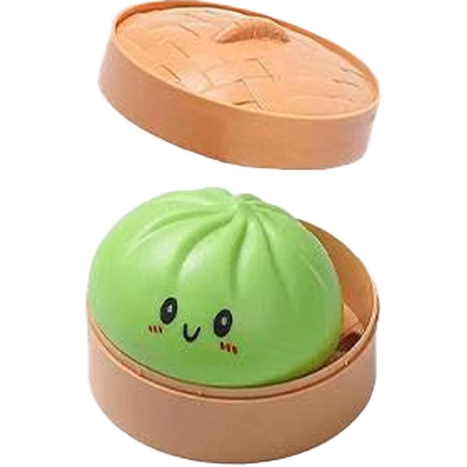 Glitzer Teigtasche Squishies Spielzeug Bun Baozi Teigtasche Mystery Box Buntes Essen Squishy Sensorisches Fidget Spielzeug Anti Stress Knetball