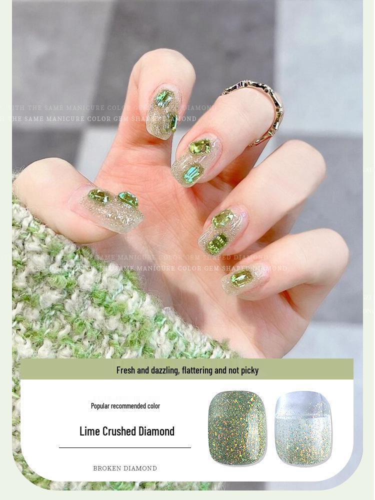 

Гель-лак «Лайм» для интернет-знаменитостей - Ослепительный летний нейл-арт 2022 с флеш-цветом