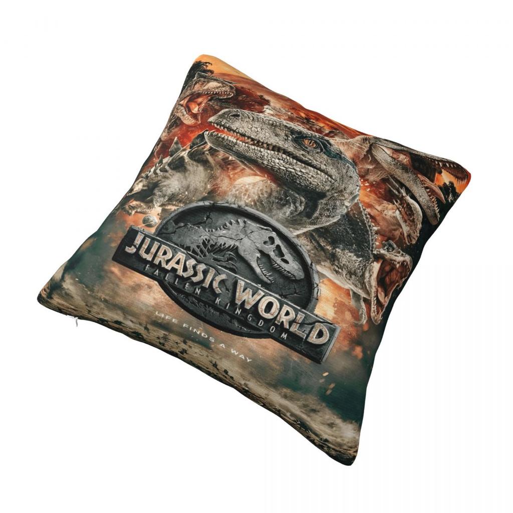Jurassic Park World Printed Pillowcases Cushion Cover Throw Pillow Cover Y2K Seater Decoration Zippered Multi Size