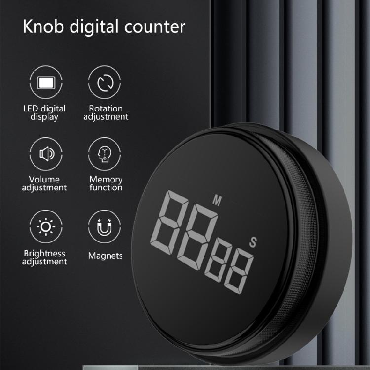 Digital Kitchen Timer Magnetic Countdown Countup Timer Large LED Countdown Timer