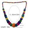 Collana in Legno Stile Africano Retrò Bohemien